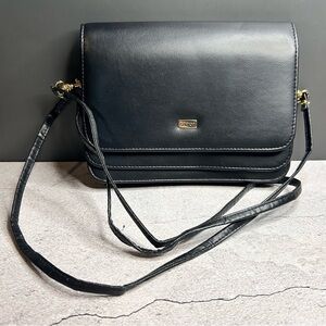 Buxton Black Crossbody Bag